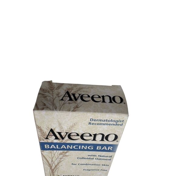 Aveeno BALANCING bar Natural Colloidal Oatmeal Combination Soap Bar 3.5oz NEW - Picture 4 of 6